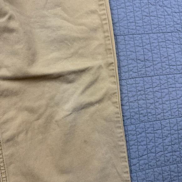 Carhartt Pants Men's 32x34 (31x32) Tan Rugged Relaxed Fit Utility Workwear - Picture 7 of 16